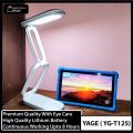 YAGE YG-T125 led Desk Lamp Night Light LED Table Lamp reading books desk light usb Foldable 3-layer body flexible lamp.
