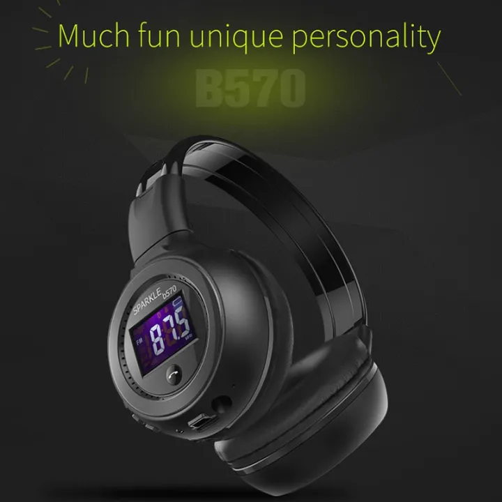 B570%20Foldable%20HiFi%20Stereo%20Wireless%20Bluetooth%20Headphone%20with%20LCD%20Screen%20FM%20Radio%20Micro-SD%20Slot%20-%20Image%203