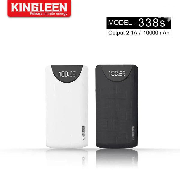 KINGLEEN Smart Power 10000mAh USB Power Bank Portable Charger By Vipers Shop