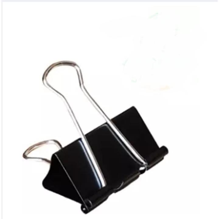 2 Inch Binder Clip - Black - 12 pcs | Daraz.com.bd