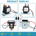 Battery Switch Relay 12V 500A Remote Control Power Switch Quick Disconnect Cut Off Isolator Switch Anti-Theft Switch, Easy to Use Fine Workmanship.