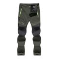 Autumn Winter Men Outdoor Pants Plus Size Fleece Warm Waterproof Windproof Breathable Trousers Sports Hiking Cargo Pants Men 6XL.