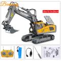 Remote Control Engineering Car Excavator Bulldozer Dump Truck Toy Rc Car For Children Birthday Gifts. 
