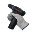 Thickened cowhide, heat-resistant welding, repair, handling, wear-resistant short style labor protection gloves. 