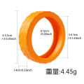 8Pcs Silicone Thick Wheels cover Protector For Luggage Reduce Noise Travel Luggage Suitcase Wheels Cover Thicken Trolley Box Casters Cover. 