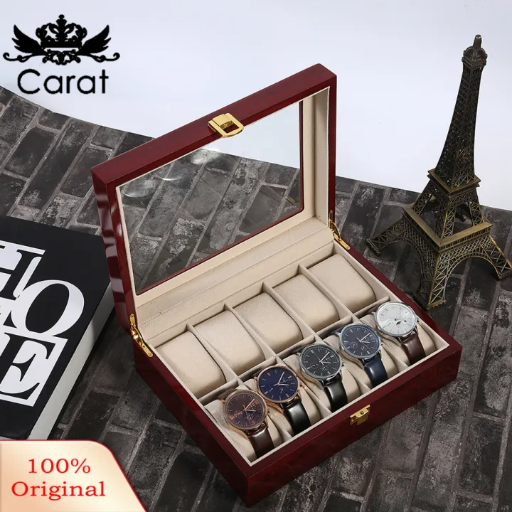 Ury%2010%20Grids%20Wooden%20Wrist%20Watch%20Display%20Box%20Jewelry%20Storage%20Organizer%20Case%20-%20Image%203