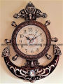 Quartz Oreva Decorative Retro Anchor Wall Clock. 