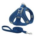 Pet   Harnesses Vest Reflective  Harness And Leash Set For Chihuahua Pug Small Medium Chest S ng Lead Leash. 
