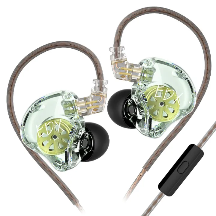 KZ EDX Lite HIFI Earphones Stereo Bass Music Earbuds In Ear Monitor Stage Live Headphones Sports Gaming Headsets EDXPRO EDA ZVX