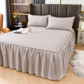 3DWF Bedspread, Bedspread, Skirt Bed Cover, Single Piece Protective Cover, 1.5m 1.8m Bed Sheet, Skirted Fitted Sheet, 180x200 Three. 