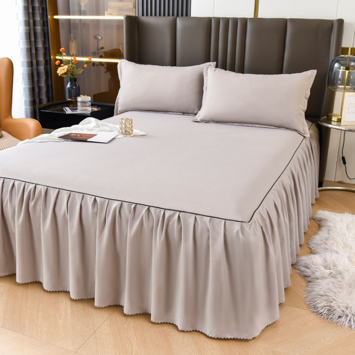 3DWF%20Bedspread,%20Bedspread,%20Skirt%20Bed%20Cover,%20Single%20Piece%20Protective%20Cover,%201.5m%201.8m%20Bed%20Sheet,%20Skirted%20Fitted%20Sheet,%20180x200%20Three%20-%20Image%203