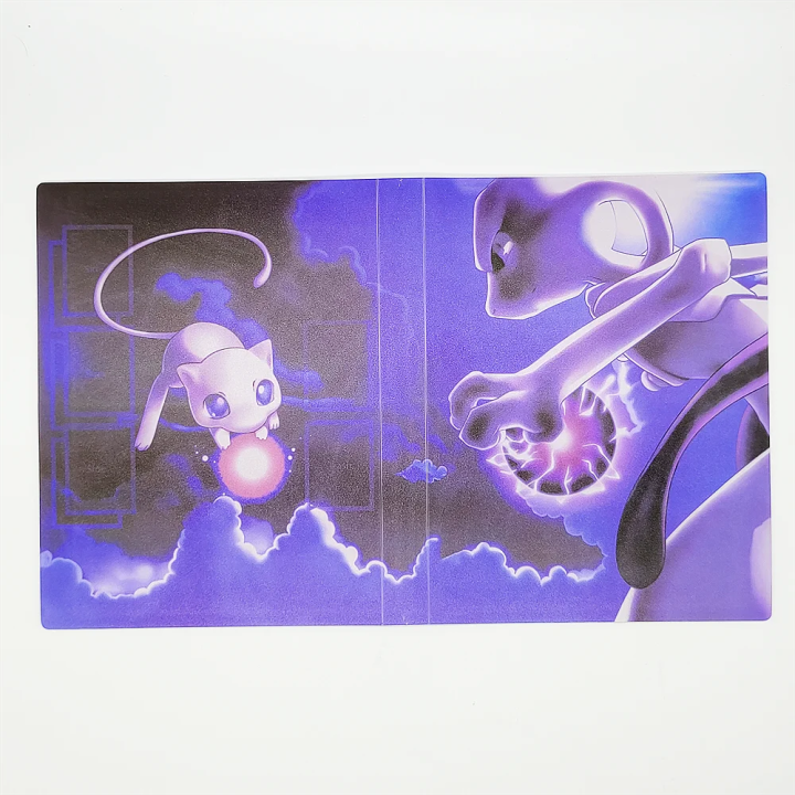 【Happy baby toy store】New 240 Pokemon Card Mew Mewtwo Album Book Collection Book Children Gift Holder The Best Gift Children