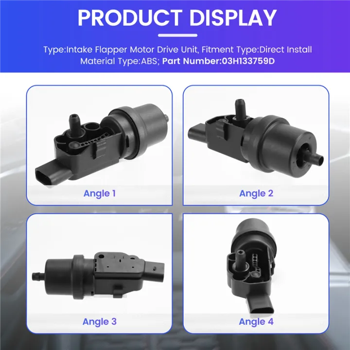 For%204L%20Intake%20Flapper%20Motor%20Drive%20Unit%2003H133759D%20Intake%20Manifold%20Vacuum%20Actuator%20-%20Image%203