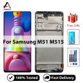 LCD For Samsung Galaxy M51 Display Touch Screen Digitizer Assembly High Quality Repair Parts For M515 M515F SM-M515F/DSN. 