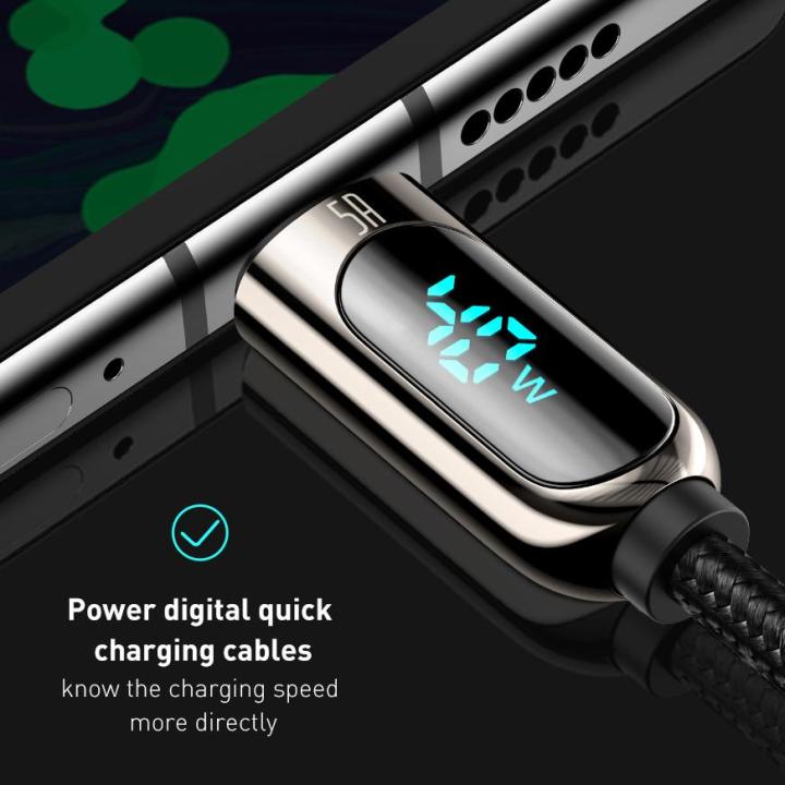 BASEUS%20Type-C%205A%20Power%20Display%20Fast%20Charging%20Data%20Cable%20USB%20-%20Image%203