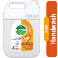 Dettol Handwash Re-Energize 5L Mega Refill Super Saver Pack, pH-Balanced Liquid Soap formula. 