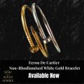 Stainless Steel Golden Plated Cuff Bracelets Bangles Premium Qualityfor Women Fashion Jewelry Bohemian Stylish Classic. - Breslet For men.