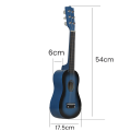 Ukulele 21 Inch Ukulele Soprano 6 Strings Hawaiian Guitar Basswood Guitar Uke Musical Instruments for Music Beginner, Easy to Use. 