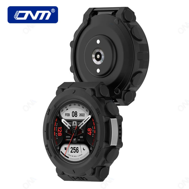 Armor%20Protector%20Case%20for%20Amazfit%20TRex%20T%20Rex%202%20Anti-scratch%20Bumper%20Protective%20Shell%20for%20T-Rex%202%20Cases%20Cover%20Accessories%20-%20Image%202