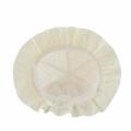 DSstyles Baby Girls Summer Sun Hat Casual Breathable Flower Bucket Hat Toddler Cute Ruffle Brim Beach Cap.