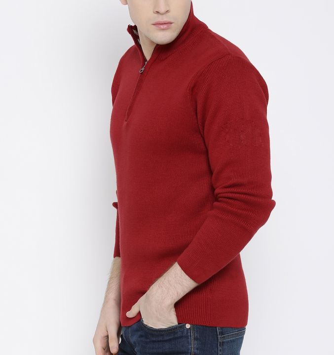 Men's%20Fashionable%20Hign%20Neck%20Zipper%20Jumper.%20-%20Sweater%20For%20Men%20-%20Image%202
