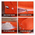 Make you feel comfortable40x45x22cm Adjustable Velvet Triangle Back Wedge Cushion Soft Support Pillow. 