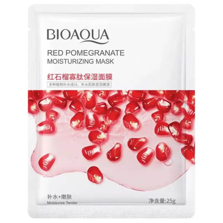 Bioaqua Red Pomegranate Sheet Mask - 25g