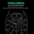POEDAGAR Men Watch Sport Chronograph Quartz Watches Top Brand Luxury Full Steel Waterproof Luminous Date Man Fashion Wristwatch.