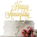 Happy Anniversary Cake Topper.