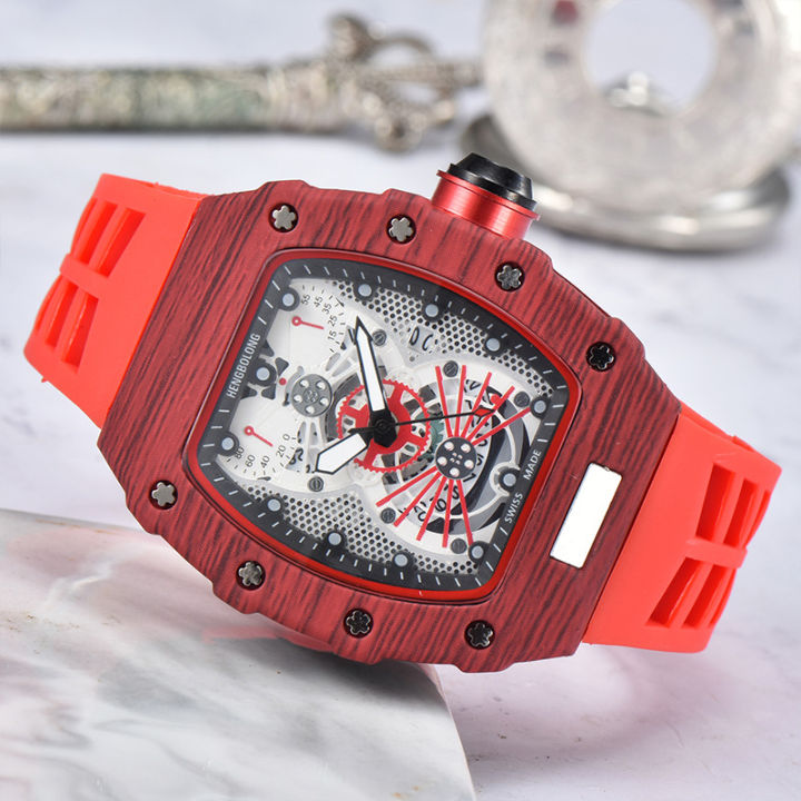 Hengbolong%20wood%20grain%20hollow%20men's%20watch%20new%20fashion%20business%20barrel%20quartz%20watch%20net%20red%20watch%20wholesale%20-%20Image%203