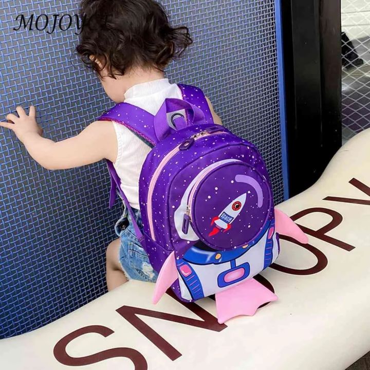 Kids%20Nylon%20Casual%20Backpack%20Travel%20Travelling%20Bags%20Leisure%20Cartoon%203D%20Rocket%20Children%20Daily%20Boys%20Girls%20Shoulder%20School%20Bag%20-%20Image%204
