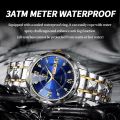 BINBOND Top Brand Luxury Man Wristwatch Waterproof Luminous Date Week Men Watches Stainless Steel Quartz Men's Watch Male reloj.