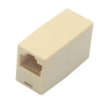RJ45 Lan Jointer RJ45 Female Connector RJ 45 Coupler Extender Joinder Ethernet LAN Jointer (1PCS). 