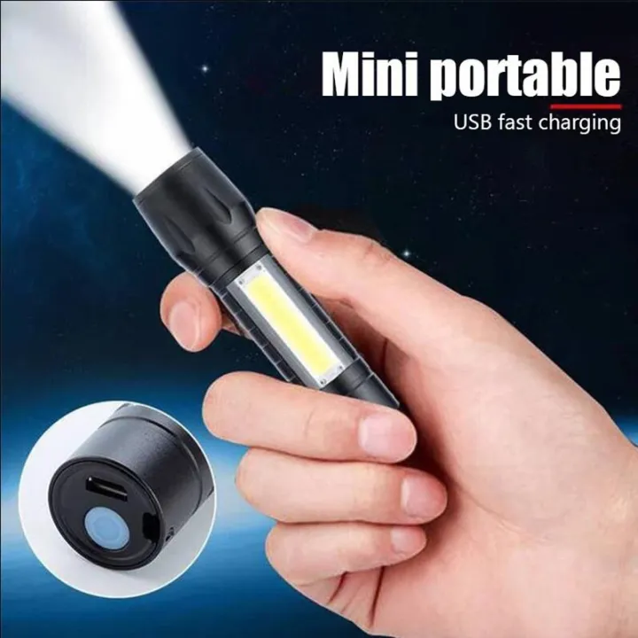 Rechargeable%20Led%20Flashlight%20Torch%20Lamp%20Geepas%20GP-009%20-%20Image%204