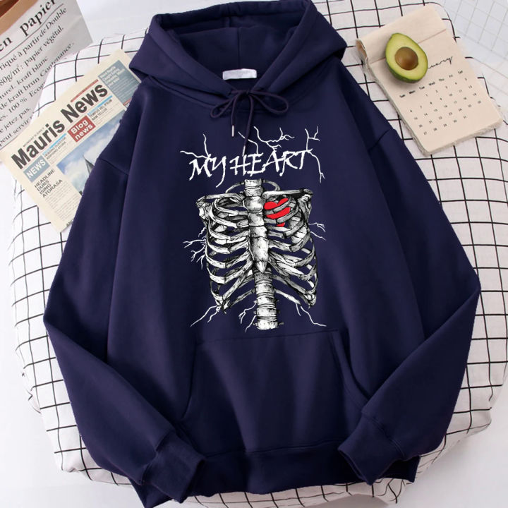 Heart%20Protected%20By%20Ribs%20Printing%20Hoodies%20Men%20Vintage%20Street%20Sweatshirt%20Warm%20Graphic%20Clothing%20Unique%20Shoulder%20Drop%20Hoodie%20Men'S%20-%20Image%204
