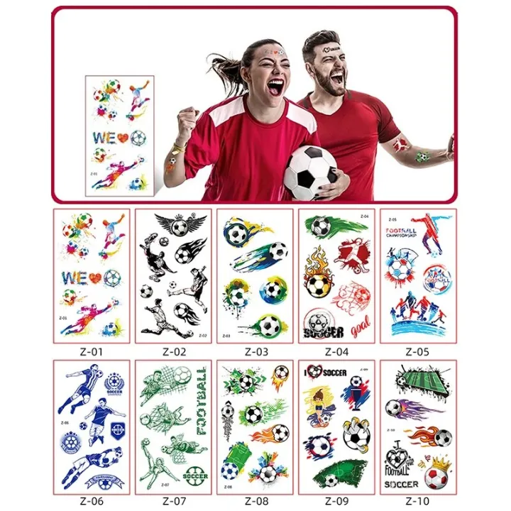 Kids%20Temporary%20Tattoos%20Football%20Soccer%20Fan%20Tattoo%20Sticker%20Tatoo%20Waterproof%20Tatto%20Hand%20Arm%20Foot%20For%20Child%20Boy%20-%20Image%204