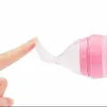 This feeding tool serves as a great introduction of fresh food to your baby.     It is easy to use and simple to clean. Feeder is made of non-toxic food silicone material.     It is used to feed your baby, and will be perfect for relieving teething.A. 