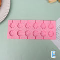 Cartoon Candy Silicone Mold DIY Lolly Hard Candy Flipping Sugar Chocolate Mold Layor.