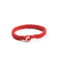 Simple Red Braided Bracelet Girl Lucky Hand Buckle String Bracelet Couple Bracelet Ornament Accessories. 