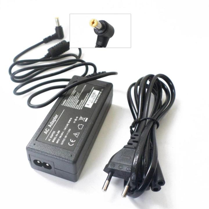 65W Power Adapter For Acer Aspire 3680 4520 5315 5517 5530 5532 5720 For Aspire One D255 D255E D260 KAV60 Laptop Power Charger Cord