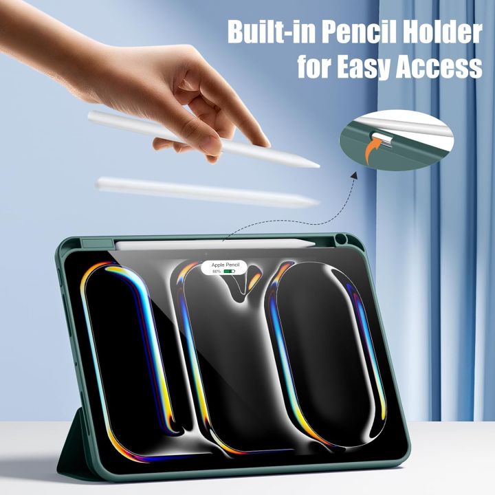 New%20Compatible%20with%20iPad%20Pro%2011%20Inch%20Case%20(M4,%205th%20Gen%202024)%20with%20Pencil%20Holder,%20Smart%20Cover%20with%20Protective%20Trifold%20Stand%20&%20Soft%20TPU%20Back,%20Auto%20Wake/Sleep,%20Support%20Pencil%20Pro,%20Black%20-%20Dark%20Blue%20-%20Green%20-%20Image%206