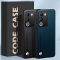 New Phone case Vivo V29E V29 E Y200 5G Carbon Fibre Leather Silicone Full Protection Casing For Vivo Y200 GT Y200E Back cover.
