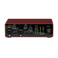 Sound Card Professional Audio Interface for 48V Microphone Musical Instrument Recording.