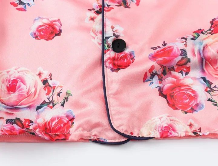 Fleece%20Footie%20Pajamas%20Baby%20Toddler%20Kids%20Baby%20Girls%20Flowers%20Pajamas%20Sleepwear%20T-shirt%20Shorts%20Set%20Fleece%20Footed%20Pajamas%206%20Month%20-%20Image%205