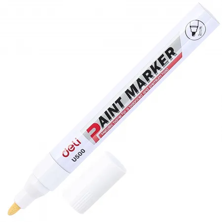 Deli%20EU500-WH%20Paint%20Marker%20White%20-%20Image%203