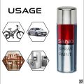 Sanvo Spray Paint (318 Bright Chrome) Metallic Bright Chrome Color Aerosol Spray Paint.