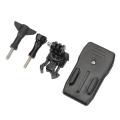 Action Camera Backpack Clip, Quick Release Buckle Camera Backpack Fixing Clamp 360 Degrees Rotating for Skiing. 