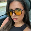 Liying Same Sunglasses for Women 2024 New Sunglasses Big Face Sun-Proof Uv-Proof Sunglasses Driving. 