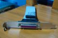 M-o-t-h-e-r board Parallel LPT Printer Port Cable Slot Bracket 25 Pin Socket Female.