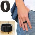 Stainless Steel Mesh Rings for Men Ring Man Modern Party Ring - Ring For Men. 
